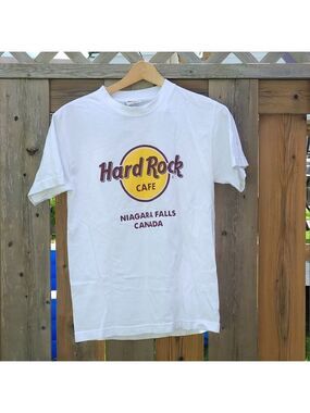 OFFICIAL HARD ROCK CAFE Niagara Falls LOGO Tshirt Size Small